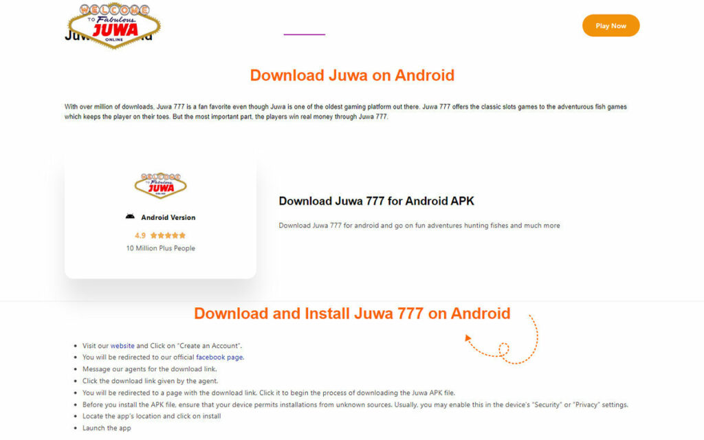 Juwa Download for Android